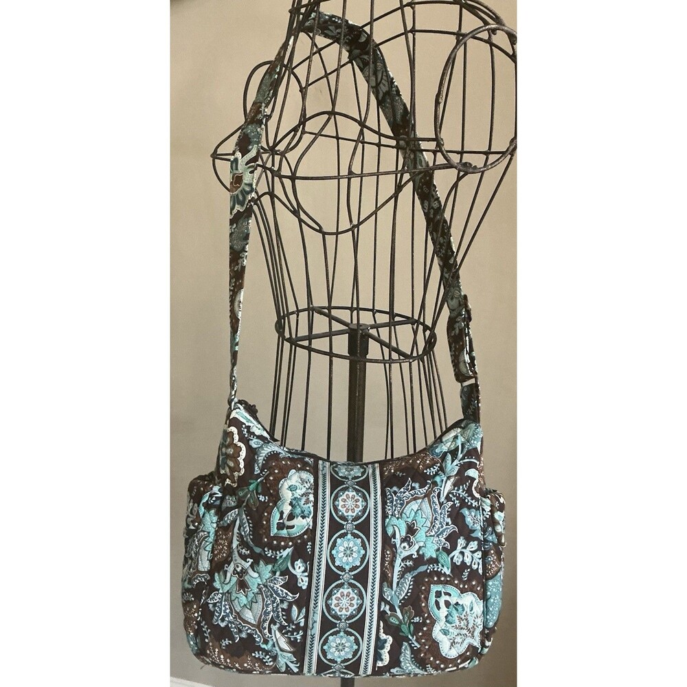 Vera Bradley Java Blue Olivia Hobo Crossbody Hand… - image 3